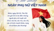 CHÚC MỪNG NGÀY PHỤ NỮ VIỆT NAM 20/10;