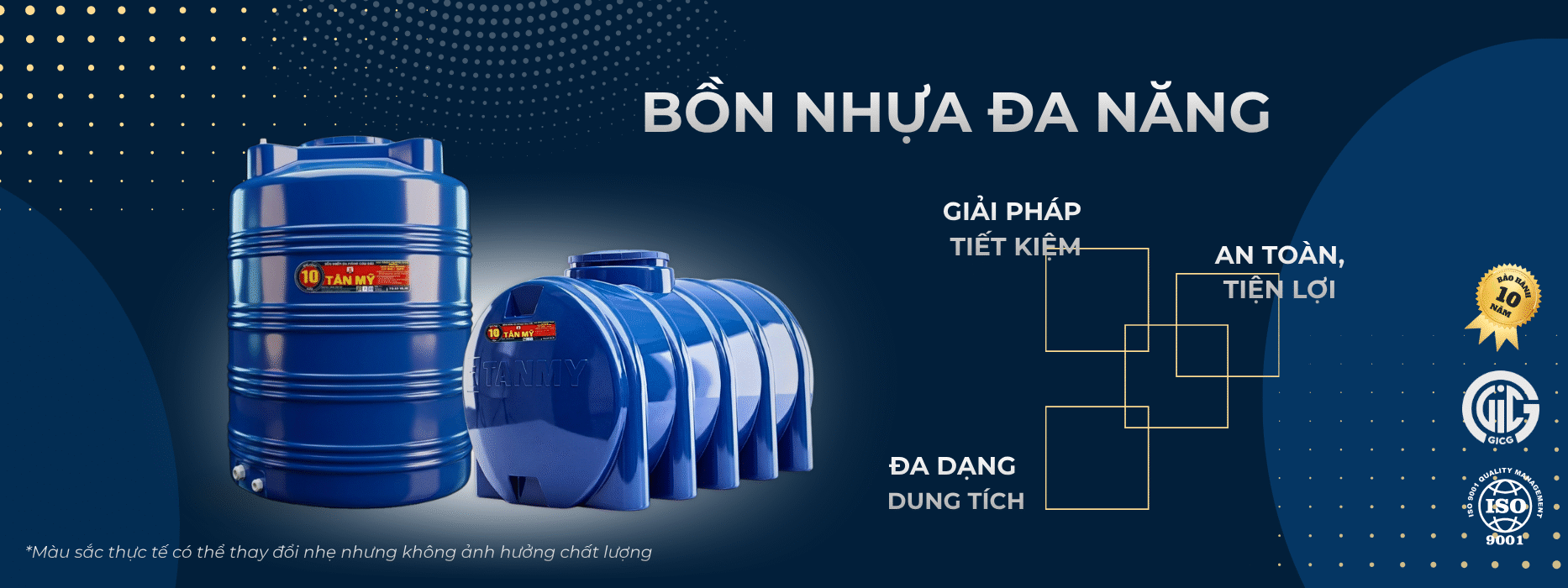 Bồn nhựa đa năng Tân Mỹ
