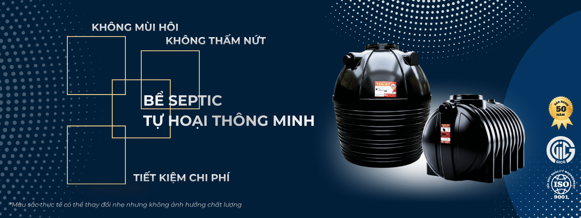 Bồn tự hoại SEPTIC Tân Mỹ