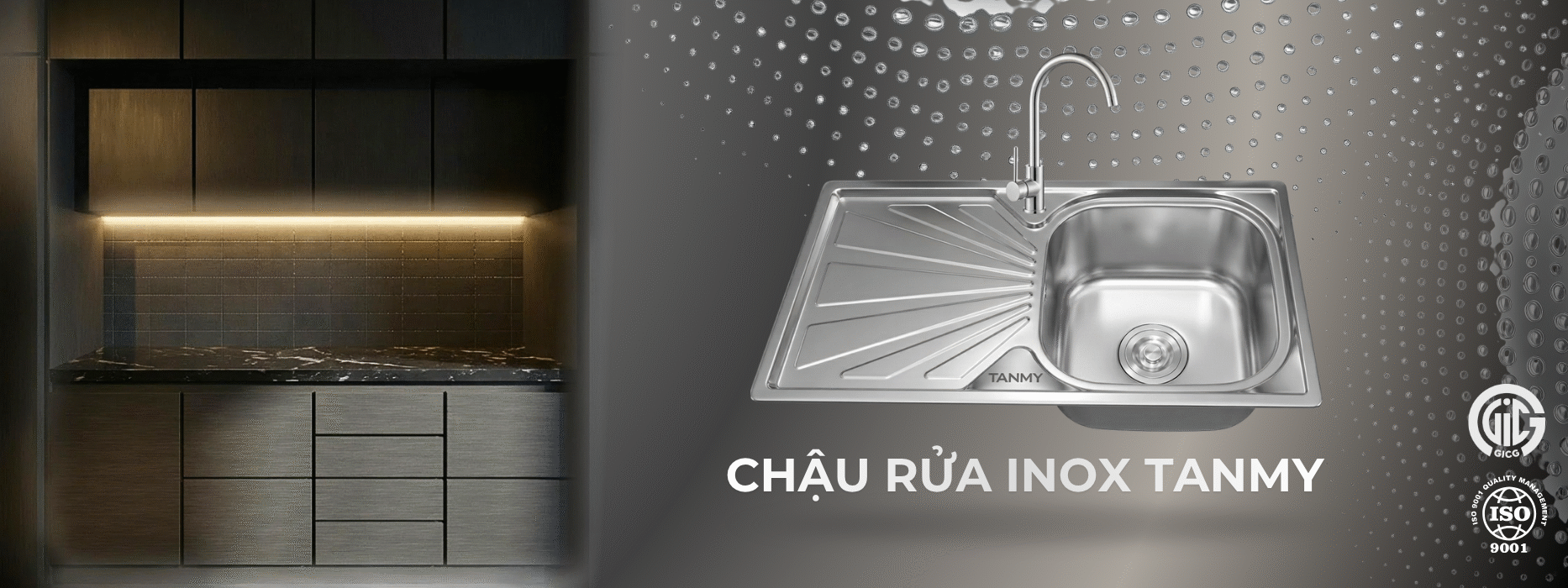 Chậu rửa inox Tân Mỹ