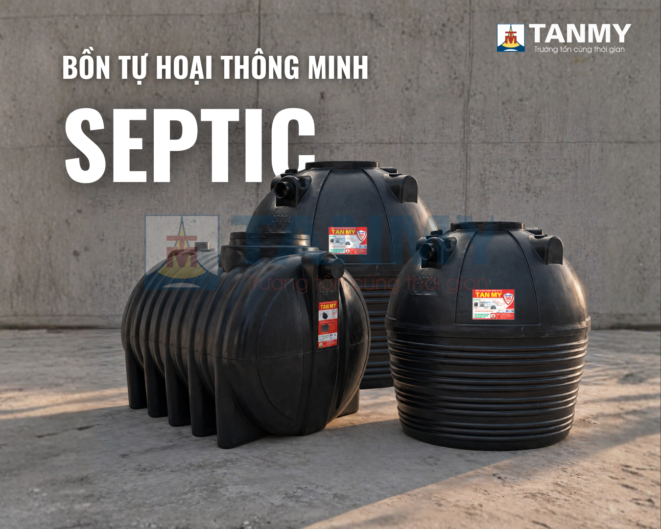 Bồn tự hoại Tân Mỹ