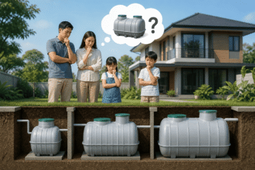 CÁCH CHỌN DUNG TÍCH BỒN TỰ HOẠI SEPTIC TÂN MỸ PHÙ HỢP