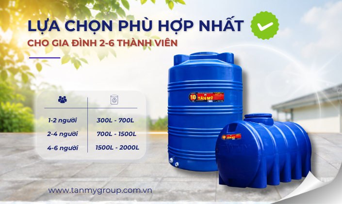 Bồn nhựa Tân Mỹ